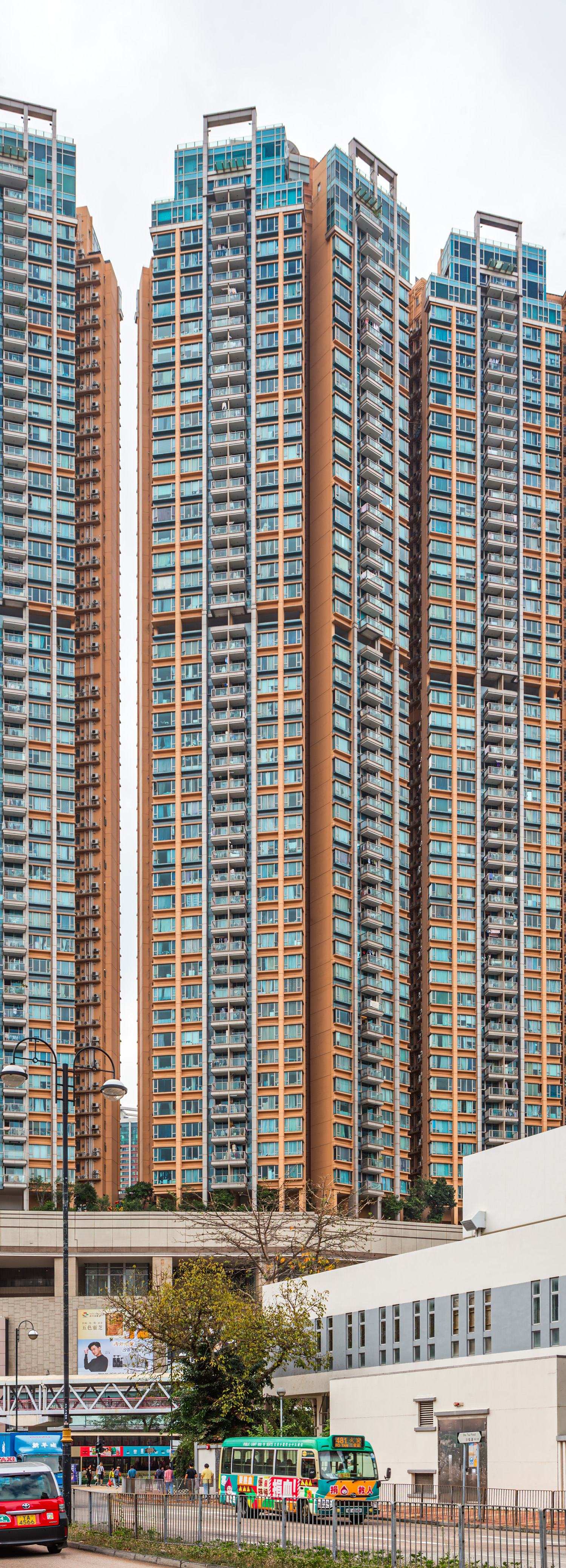 Vision City Tower 3, Hong Kong - View from the northwest. © Mathias Beinling